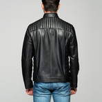 Mattia Leather Jacket // Black (S)