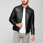 Parrinello Leather Jacket // Black (XL)