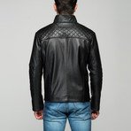 Benedetto Leather Jacket // Black (2XL)