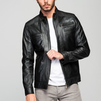 Bertorelli Leather Jacket // Black (2XL)