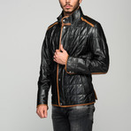 Aimone Leather Jacket // Black (2XL)
