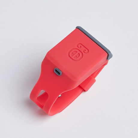 SunZee Starter Kit // Wristband + 6 Capsules // Red