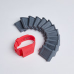 SunZee Starter Kit // Wristband + 6 Capsules // Red