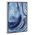 Agate Indigo I // Danielle Carson (26"W x 18"H x 0.75"D)