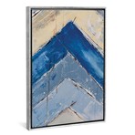 Blue Zag II // Erin Ashley (18"W x 26"H x 0.75"D)