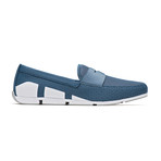 Breeze Penny Loafer  // Slate + White + Light Gray (US: 9)