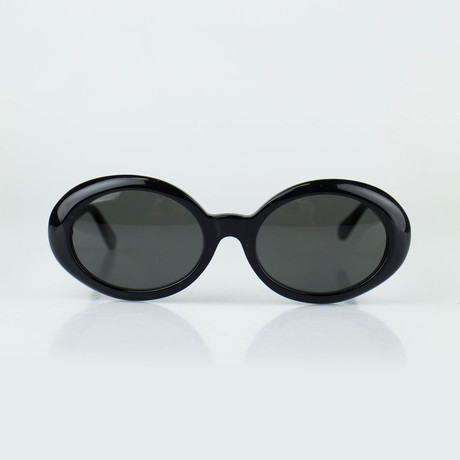 Saint Laurent Paris // Oval Sunglasses // Black