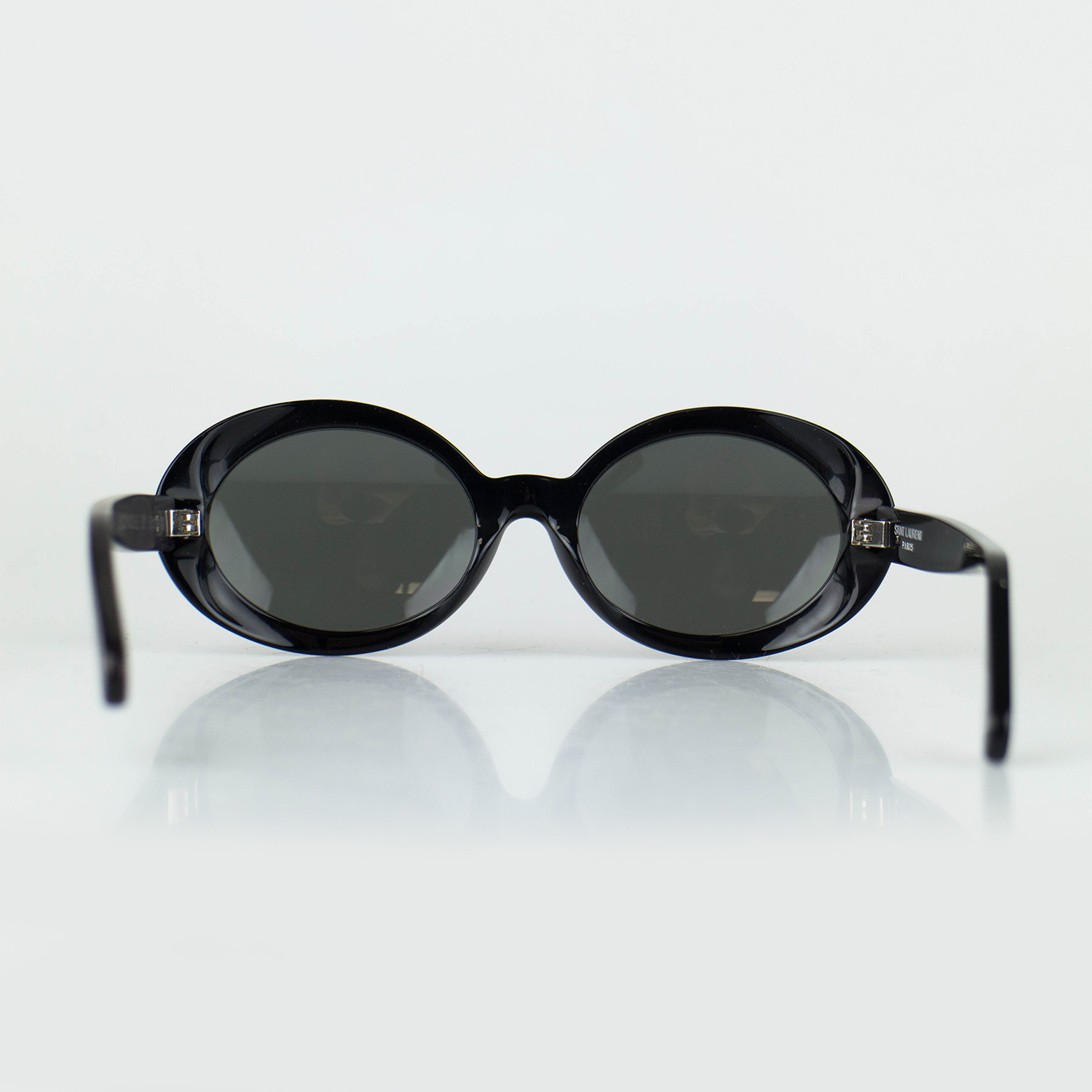 Saint Laurent Paris Oval Sunglasses Black Designer Women S Accessories Touch Of Modern