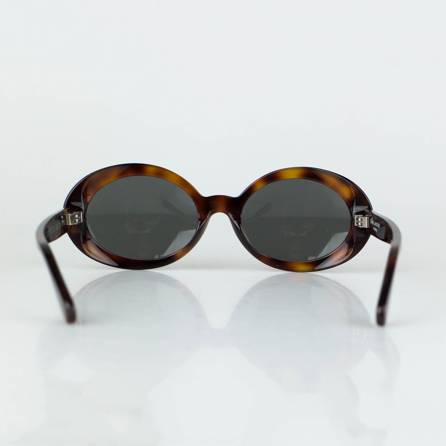 Saint Laurent Paris Oval Sunglasses Tortoise Designer Women S Accessories Touch Of Modern