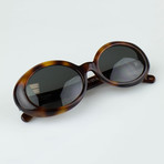 Saint Laurent Paris // Oval Sunglasses // Tortoise