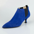 Prada // Suede Ankle Boots // Blue (Euro: 35)