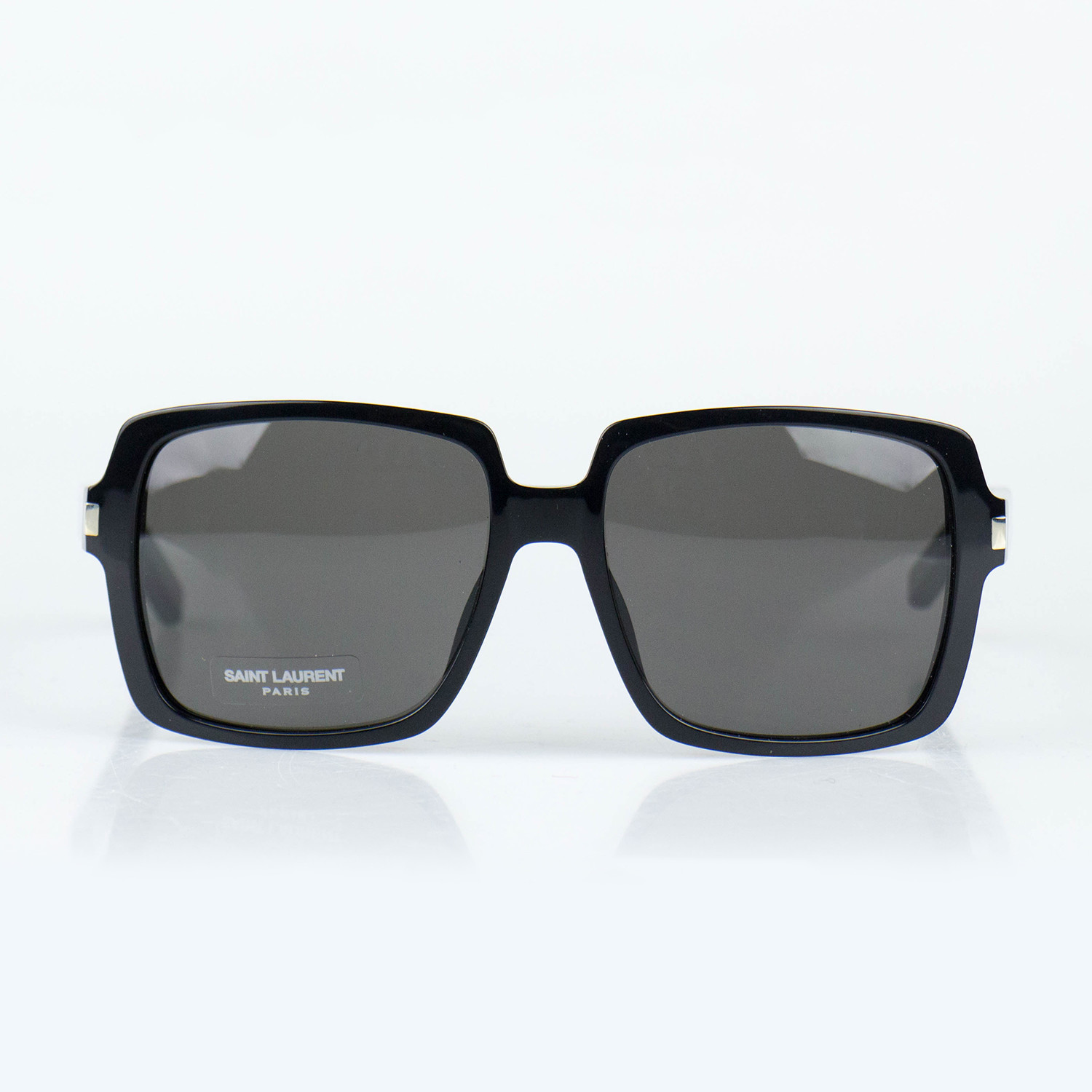 Saint Laurent Paris // Square Sunglasses // Black - Designer Women's