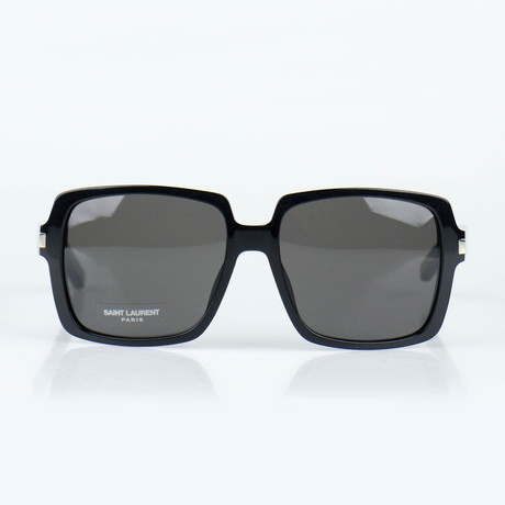 Saint Laurent Paris // Square Sunglasses // Black