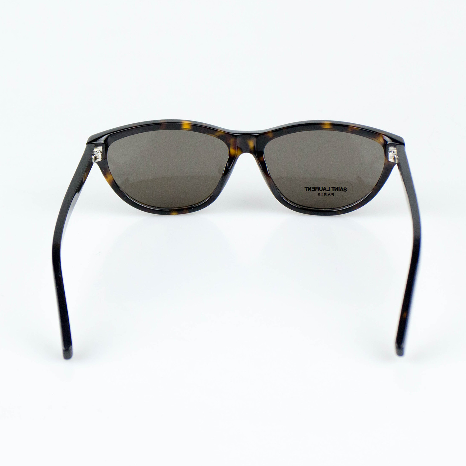 Saint Laurent Paris // Cat Eye Sunglasses // Havana Brown - Designer ...