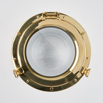 Brass Porthole Ice Bucket