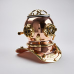 Brass & Copper Dive Helmet Ice Bucket