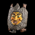 Mexican Armadillo Dance Festival Copper Mask