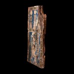 Ptolomaic Canopic Votive Wood Box Front
