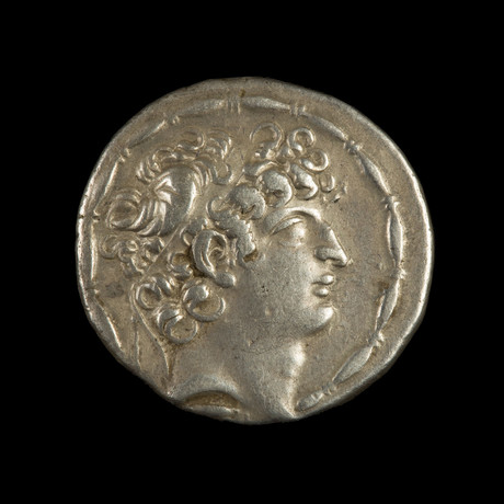 Philip I Philadelphus Silver Tetradrachm // 92-83 BCE