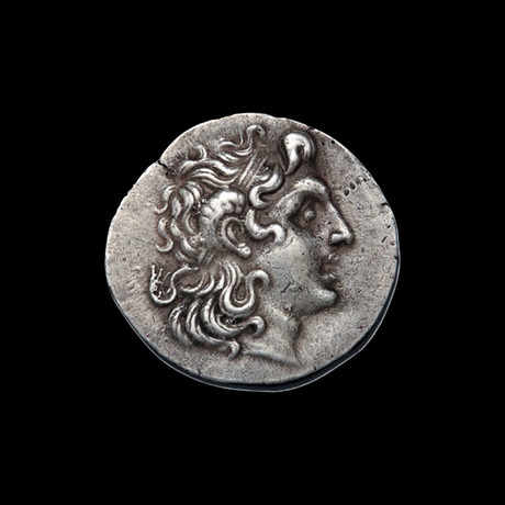 Alexander the Great Lysimachos // 323-281 BCE Silver Tetradrachm Coin
