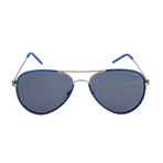 Norris Sunglasses // Blue Ruthenium