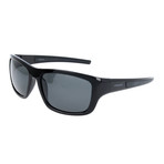 Samir Sunglasses // Shiny Black