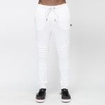 Sweatpants // White (XL)