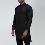 Button Up Patrick // Black (S)