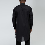 Button Up Patrick // Black (S)