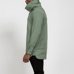 Long Sleeve Woven Shirt Ranch // Olive (M)