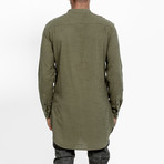Button Up Redan // Olive (XS)