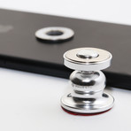 Bull's Eye // Rotating Device Mount // Silver