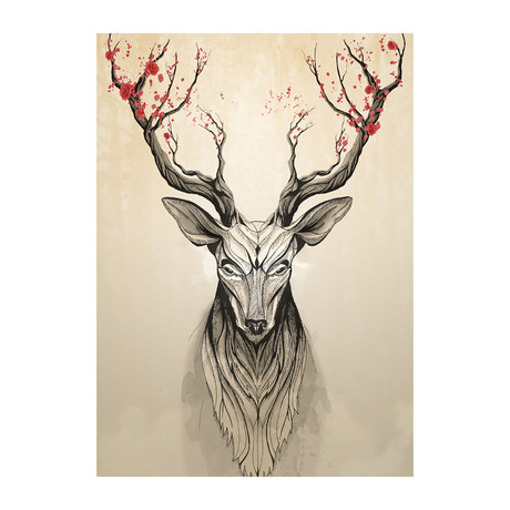 Wild Animals Series // Deer Tree