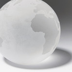 Globe Paperweight // 3" Clear