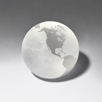 Globe Paperweight // 3" Clear