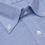 Little Rock LS Button Collar Shirt // Blue (M)