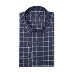 Madison LS Button-Up Shirt // Navy (2XL)