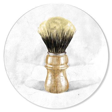 Wood Shave Brush (16"W x 16"H x 1"D)