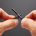 RattlerStrap Flint Laces // Set of 2 // Black (45")