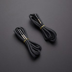 RattlerStrap Flint Laces // Set of 2 // Black (45")