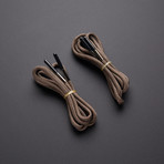 RattlerStrap Flint Laces // Set of 2 // Brown (45")