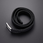 RattlerStrap Gun Metal Belt // Black (S)