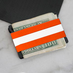 Static Multi-Tool Wallet // Orange + White