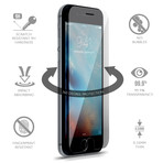 White Half Circles // Glass Protector Bundle (iPhone 7 & 8)