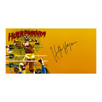 Signed 'Hulkamania' Photo // Hulk Hogan