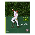 Mike Trout Signed LA Angels Photo
