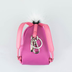 Monster Bad Bugs Backpack Charm Keychain // Pink