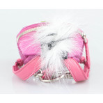 Monster Bad Bugs Backpack Charm Keychain // Pink