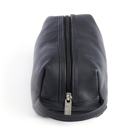 Compact Toiletry Bag // Colombian Leather