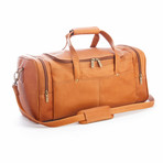 Overnight Carry On Duffel Bag // Colombian Leather (Black)